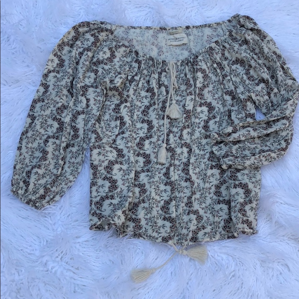 🌸🌸 Ralph Lauren Boho Chic Top🌸🌸